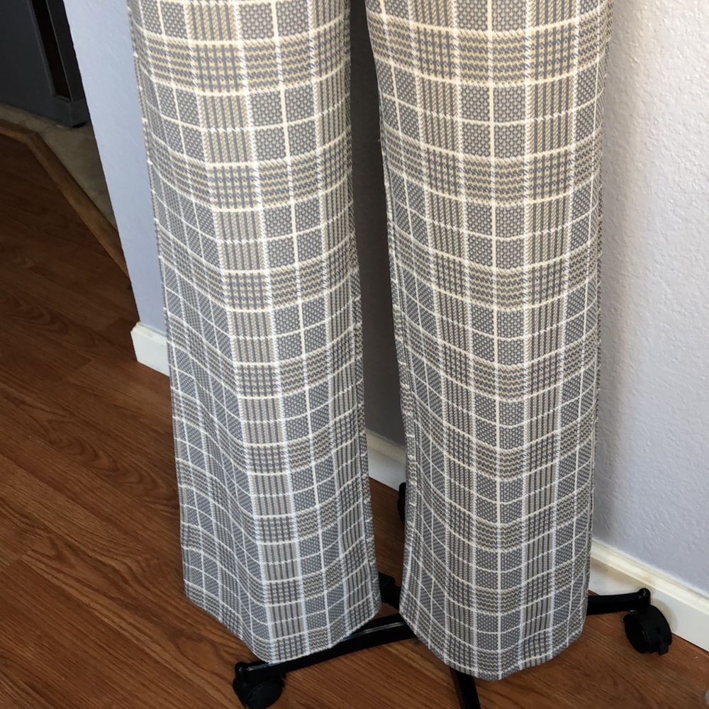 Vintage 70’s Jack Winter wide leg plaid pants - Picture 3 of 7